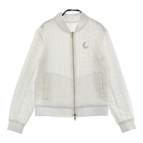 CALLAWAY キャロウェイ フード付 ジップジャケット 薄手 ホワイト系