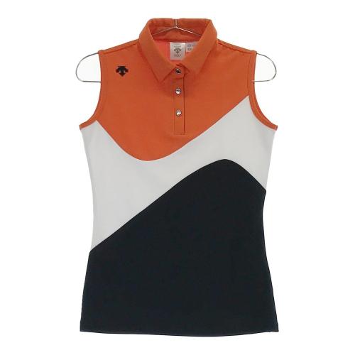 サイズ：SS DESCENTE GOLF デサントゴルフ  ストレッチパンツ  オレンジ系 [240101423439] ゴルフウェア レディース ストスト DESCENTE セール GOLF デサントゴルフ レディース ゴルフウェア