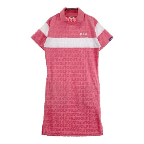 FILA - 【フィラゴルフ】GOLF ゴルフ 中綿 ワンピース ラメ ロゴ M 黒×ピンク 楽天市場】レディース ワンピース ゴルフウェア プリント柄 FILA