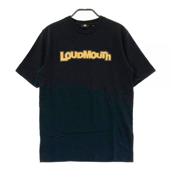 Loudmouth - coco 中古 ラウドマウス LOUDMOUTH メンズ 半袖シャツ M 黒 ブラック モックネック ストレッチ 未使用品 メンズ ラウドマウス LOUDMOUTH 半袖シャツ L ブラック