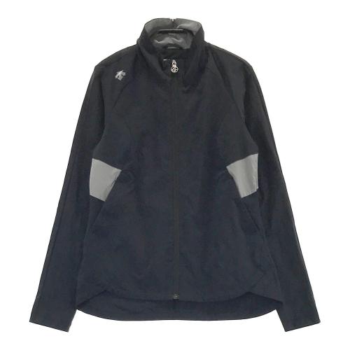 サイズ：M DESCENTE GOLF デサントゴルフ  裏メッシュジップジャケット  ブラック系 [240101423422] ゴルフウェア レディース ストスト DESCENTE GOLF デサントゴルフ 裏メッシュジップジャケット