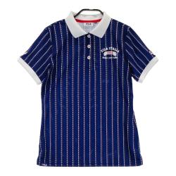 サイズ：L FILA GOLF フィラゴルフ  ニット ジップジャケット 総柄 ネイビー系 [240101457663] ゴルフウェア メンズ ストスト FILA GOLF フィラゴルフ ニット ジップジャケット 総柄 ネイビー
