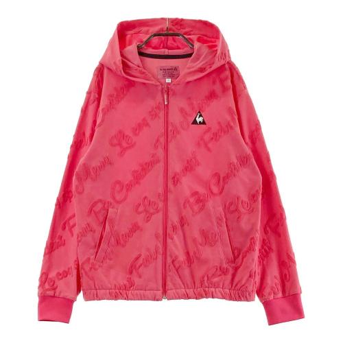 マンシングウェア　ピンク ジップアップパーカー MUNSING WEAR マンシングウェア ジップパーカー ピンク系 サイズ：3L