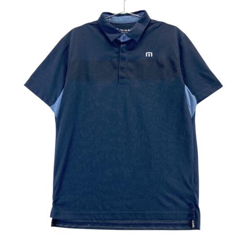 TRAVIS MATHEW トラビスマシュー 半袖ポロシャツ ブルー系