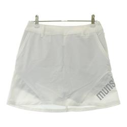 Munsingwear - coco 中古 マンシングウェア Munsing wear レディース スカート 13号 白 一体型インナーパンツ付 Munsingwear - coco 中古 マンシングウェア Munsing wear