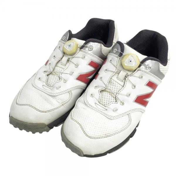 NEW BALANCE GOLF ニューバランス MGB574WR ゴルフシューズ  ホワイト系 27.5 [240101431242] ゴルフウェア メンズ ストスト NEW BALANCE GOLF ニューバランス MGB574WR ゴルフシューズ