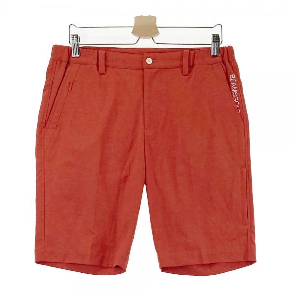 高い信頼 厚い信頼 BEAMS GOLF ビームスゴルフ ハーフパンツ レッド系 サイズ：48 ウエア