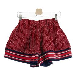 coco 未使用品 アンパスィ and per se レディース パンツ M 黄 イエロー 総柄 メッシュ裏地付き AND PER SE(アンパスィ) ショートパンツ｜中古ゴルフウェア通販