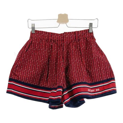 特価 アンパスィ SE PER AND ショートパンツ 総 リーフ シアサッカー ウエア