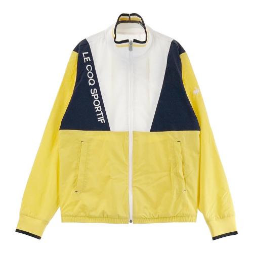 ルコックゴルフ◆ジップアップ ダウン ジャケット イエロー Mサイズ ルコックゴルフ◇ジップアップ ダウン ジャケット イエロー M