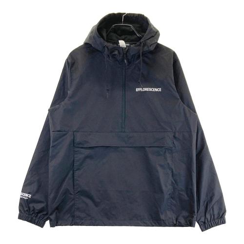 サイズ：XL EFFLORESCENCE エフロレッセンス  ハーフジップスウェット トレーナー  ホワイト系 [240101431807] ゴルフウェア メンズ ストスト EFFLORESCENCE エフロレッセンス ハーフジップスウェット