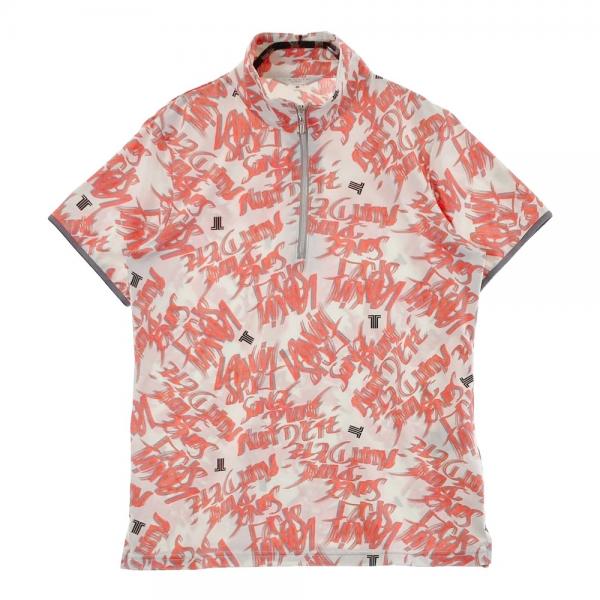 LANVIN SPORTランバンスポール総柄ハーフジップカットソー シャツ 38