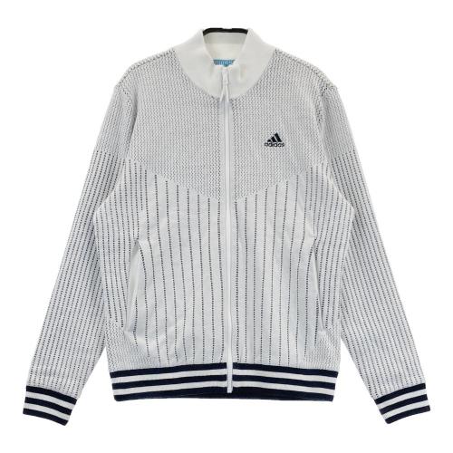 ADIDAS GOLF アディダスゴルフ 裏地付 ニット ジップジャケット