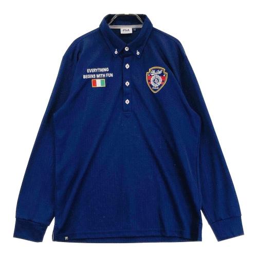 FILA GOLF フィラゴルフ 中綿パンツ チェック柄 ネイビー系