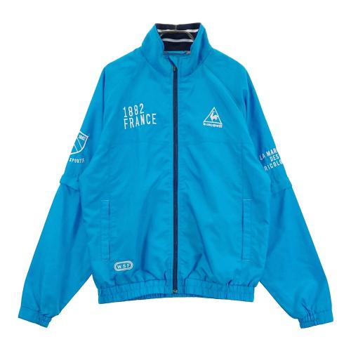 【マンシングウェア】美品 ジップジャケット 2way ネイビー 3L メンズ MUNSING WEAR マンシングウェア 2way ジップジャケット ブルー系