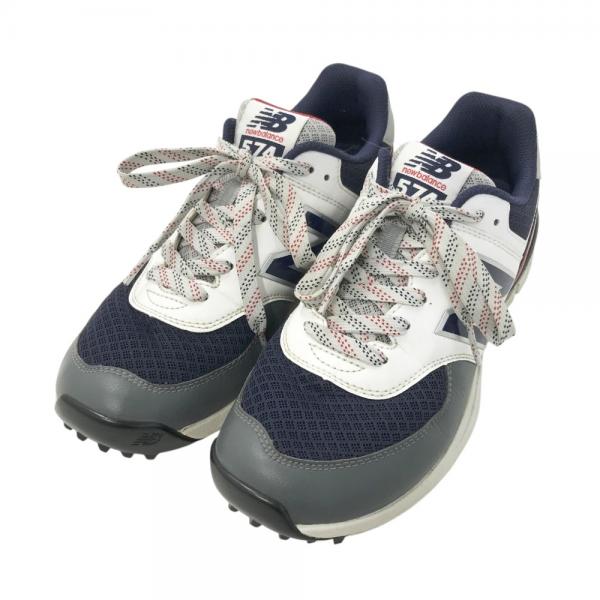 NEW BALANCE GOLF ニューバランス UGS574TR ゴルフシューズ  ネイビー系 24 [240101432986] ゴルフウェア レディース ストスト NEW BALANCE GOLF ニューバランス UGS574TR ゴルフシューズ