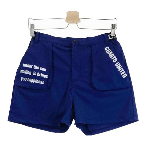 【未使用品】and per se ネイビートップスとストライプショートパンツ AND PER SE アンパスィ レース ショートパンツ ストライプ柄