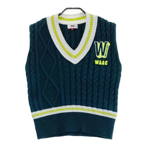 WAAC ワック メッシュベスト 総柄 レッド系 サイズ：3 ランク：A