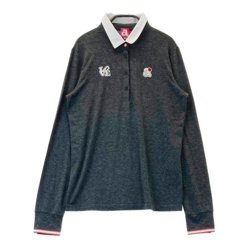 ARCHIVIO アルチビオ 長袖ポロシャツ グレー系 サイズ：38
