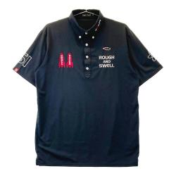 ラフ＆スウェル　ゴルフウェア　ホワイト　オジサン　used 超美品　Ｍサイズ ラフ＆スウェル ゴルフウェア ホワイト オジサン 美品 送料無料