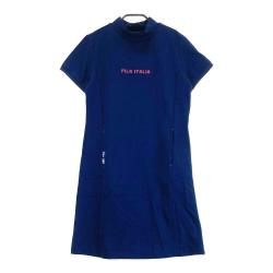 美品☆FILA ゴルフウェア 半袖 ワンピース　ボックスプリーツ　ネイビー　M 755404page_01.jpg