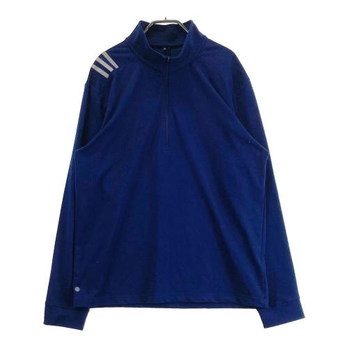 ADIDAS GOLF アディダスゴルフ FS6848 袖切替 ハーフジップ 長袖T