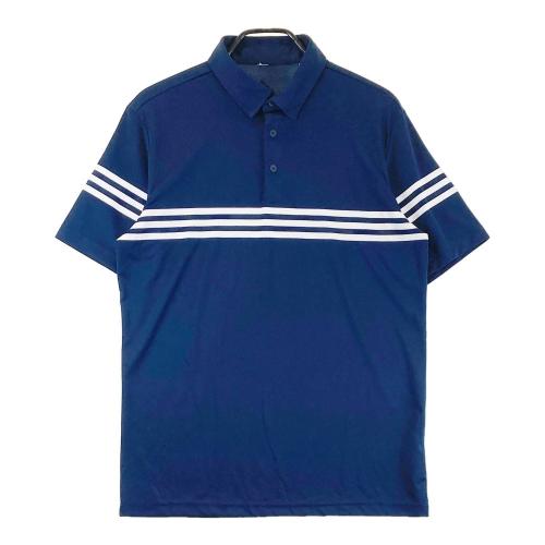 ADIDAS GOLF アディダスゴルフ 半袖ポロシャツ ネイビー系