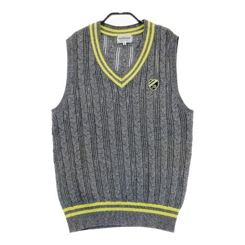 MARK&LONA マークアンドロナ ニットベスト カモフラ柄 グレー系