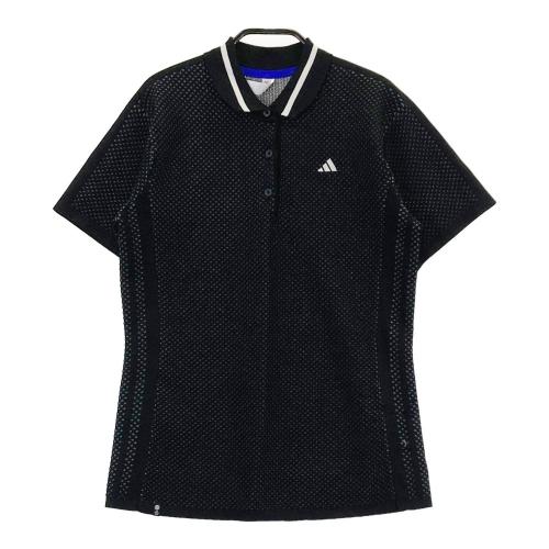 adidas - 【新品未使用】完売品アディダス ゴルフ 長袖ニットポロシャツ Ｌ ADIDAS GOLF アディダスゴルフ 長袖 ニットポロシャツ ブラック
