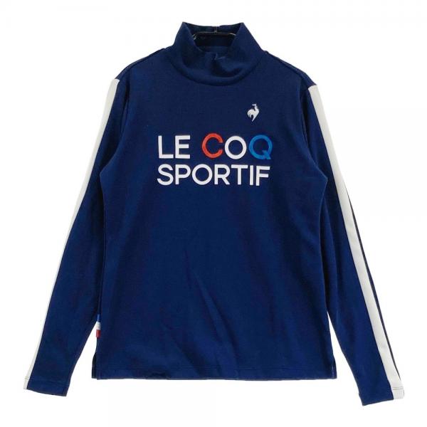 LE COQ GOLF ルコックゴルフ ハイネック 長袖Tシャツ ロゴ