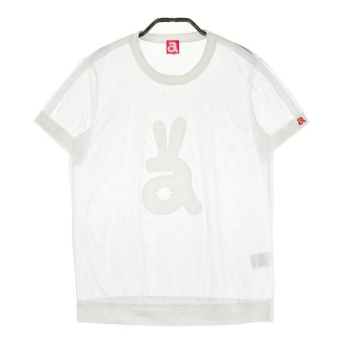 サイズ：38 ARCHIVIO アルチビオ  襟付 半袖Tシャツ メッシュ  ホワイト系 [240101439860] ゴルフウェア レディース ストスト ARCHIVIO アルチビオ 襟付 半袖Tシャツ 袖メッシュ ホワイト系