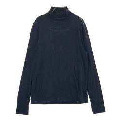 カシミヤ混 ストライプタートル 44 HEAL CREEK ゴルフウェア