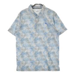 PUMA プーマ ゴルフ ストレッチ カノコ Pロゴ クレリック 半袖