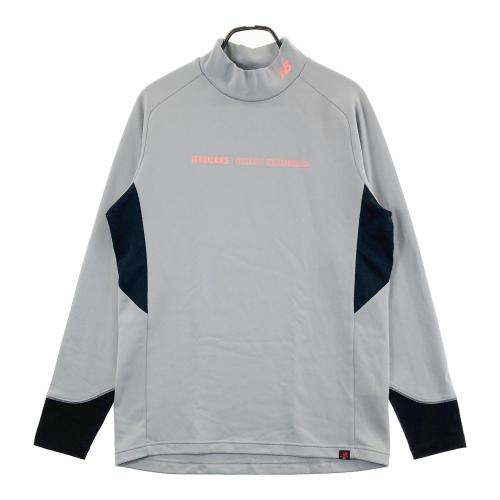 サイズ：7 NEW BALANCE GOLF ニューバランス  ハイネック 長袖Tシャツ  グレー系 [240101425671] ゴルフウェア メンズ ストスト NEW BALANCE GOLF ニューバランス ハイネック 長袖Tシャツ
