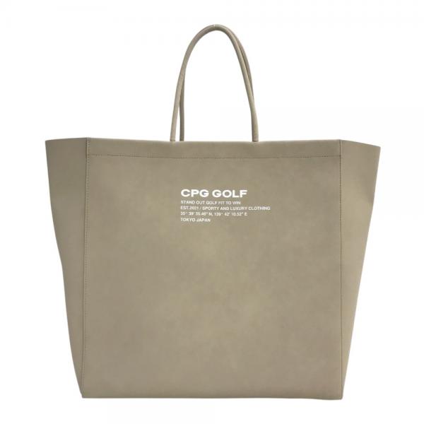 CPG GOLF シーピージーゴルフ  トートバッグ  ベージュ系  [240101435297] ゴルフウェア ストスト CPG GOLF シーピージーゴルフ トートバッグ ベージュ系 ランク