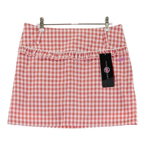VIVA HEART ビバハート インナー付 ストレッチスカート チェック