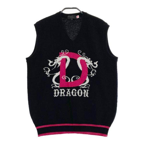DANCE WITH DRAGON ダンスウィズドラゴン ニットベスト ブラック