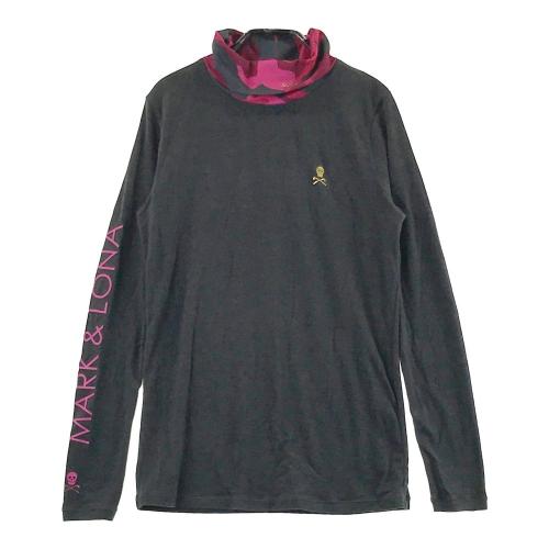MARK&LONA マークアンドロナ ハイネック長袖Tシャツ カモフラ柄
