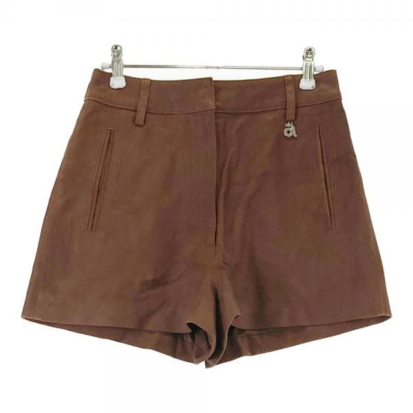 【新品タグ付き】archivio アルチビオ ショートパンツ　36 ARCHIVIO アルチビオ ショートパンツ パイル ホワイト系 サイズ