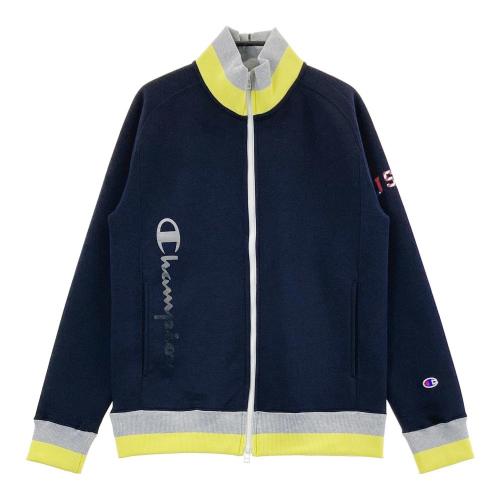 サイズ：M CHAMPION GOLF チャンピオンゴルフ  裏メッシュハイネックスウェットジャケット  ブラック系 [240101459536] ゴルフウェア メンズ ストスト CHAMPION GOLF チャンピオンゴルフ 裏メッシュハイネック