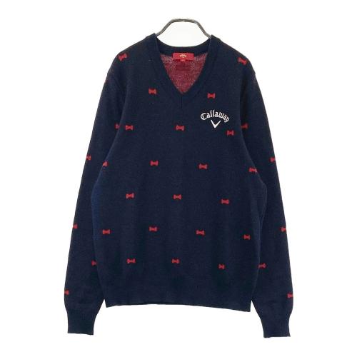 CALLAWAY キャロウェイ レッドレーベル 裏地付 ニットセーター