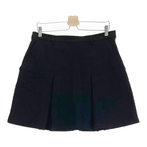 【未使用】マンシングウェア munsingwear ゴルフウェア スカートL紺 MUNSING WEAR マンシングウェア 2023年モデル インナー付 プリーツ