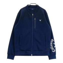 人気便利グッズ CALLAWAY 長袖ジップジャケット 袖ロゴプリント キャロウェイ ウエア