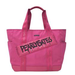 PEARLY GATES パーリーゲイツ  ロッカーバッグ トートバッグ PGモノグラム 総柄 ネイビー系  [240101448642] ゴルフウェア ストスト PEARLY GATES パーリーゲイツ ロッカーバッグ トートバッグ PG