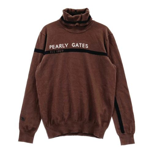 サイズ：0 PEARLY GATES パーリーゲイツ タートルネック ニット