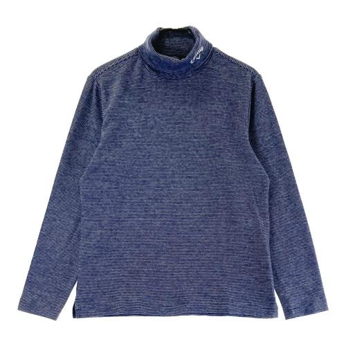 CALLAWAY キャロウェイ タートルネック 長袖Tシャツ ボーダー柄