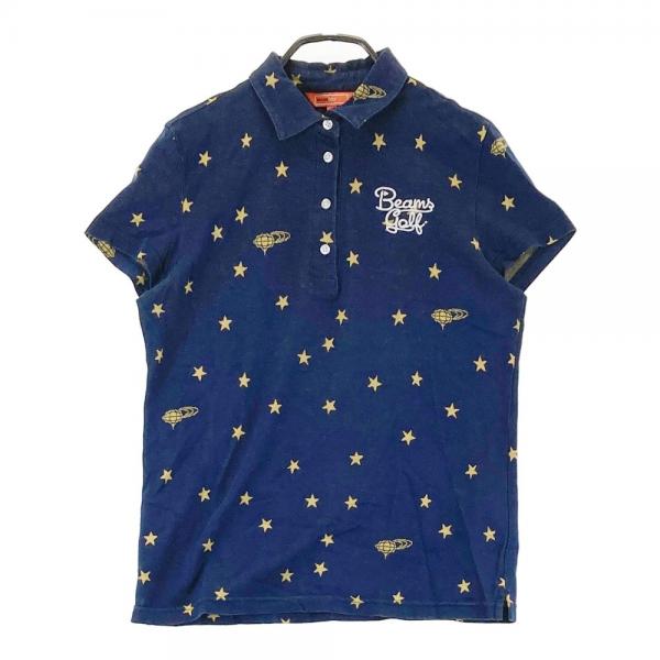BEAMS GOLF 星柄ポロシャツ BEAMS GOLF ビームスゴルフ 2022年モデル 半袖ポロシャツ 星柄