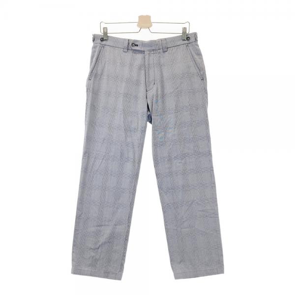 サイズ：85 ASHWORTH アシュワース  ストレッチパンツ チェック柄 ブラウン系 [240101459913] ゴルフウェア メンズ ストスト サイズ：85 ASHWORTH アシュワース ストレッチパンツ チェック柄