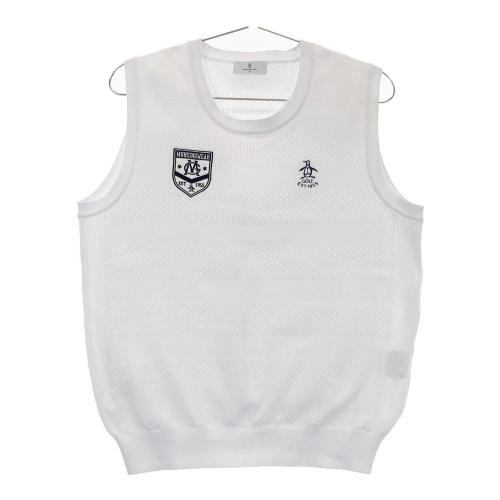 Munsingwear メンズベスト L ホワイト Munsingwear メンズベスト L ホワイト 楽天市場】マンシングウェア