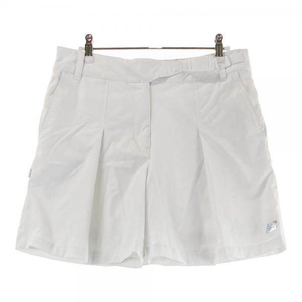 サイズ：2 NEW BALANCE GOLF ニューバランス  キュロットスカート  ホワイト系 [240101438966] ゴルフウェア レディース ストスト NEW BALANCE GOLF ニューバランス キュロットスカート ホワイト